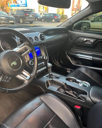 Ford Mustang cena 145000 przebieg: 69000, rok produkcji 2019 z Warszawa małe 436